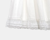 Camille Lace Tiered Flare Midi Skirt