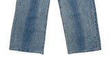Kolsi Curved Adjust Pocket Washing Denim Wide Pants