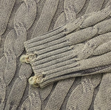 Ato Damage Cable Washing Cardigan
