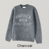 Soft Lettering Over Knit