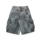 Melanon Dirty Cargo Bermuda Pants