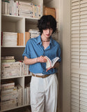 Lake roll up short sleeve shirt