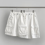 3 Pocket Big Cargo Multi Pocket Bermuda Knee Length Pants