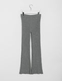 Moind Velvet Ribbed Banding Pants