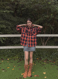 Bully Western Checkered Shirt