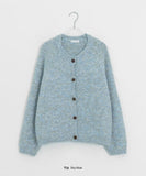 Pkiden Bokashi Knit Over Cardigan