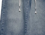 Redo Strap Blue Wide Pants