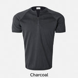 Wave Pig Half Zip Short Sleeve T-shirt