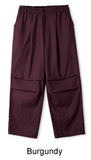 Rough Washing Pin Tuck Balloon Pants