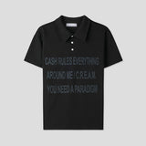 Cashed Slim Short Sleeve Knit