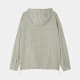 Fruit Check String Hood Shirt