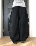 Lerin Banding Wide Cargo Two-Way Pants