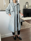Romeni Trench Field Jacket Long Jumper