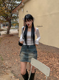 Pie Vintage Cargo Mini Skirt