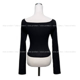 Cross-tie bolero long sleeves