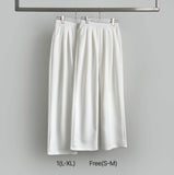 Side Pin Tuck Volume Up Balloon Wide Banding Pants