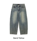 Minen cut wide denim pants