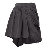 Asymmetrical Draped Layered Skirt