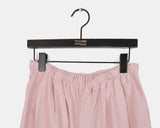 Thermal back pocket point wide cotton pants