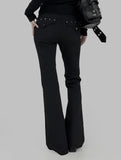 Merin Stud Bootcut Pants