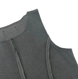 PIGMENT SLIT SLEEVELESS