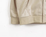 [Lining Brushed] Y2K Printed Hooded Zip-Up