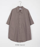 [unisex] Myoaku Nylon Carpenter Over Short Sleeve Shirt