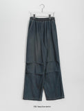 Lisin Parachute Banding Denim Pants