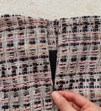 Genua Tweed H-Line Skirt