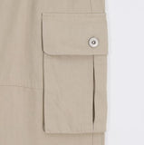 Merrick Herringbone Cargo Wide Pants