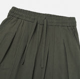 Soven Linen Two-Tuck Banding Pants