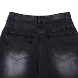 Lighton Brush Balloon Denim Pants