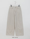 Rikiya Summer Wide Washed Cotton Pants