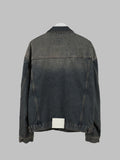 Worked denim jacket