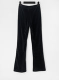 showble velvet straight pants