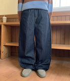 Kimoe Nonfade Balloon Wide Denim Pants