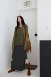 hippie suede tassel bag