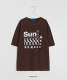 [unisex] Pelu Printing Over Short Sleeve Tee