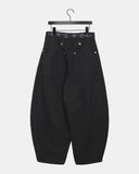 Jenna Star Cubic Pocket Balloon Fit Cotton Long Pants