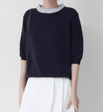 Ten Color Matching Wool Knit