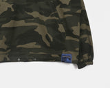 Teebu Camo Half Zip Hooded T-Shirt