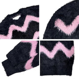 Seen Angora Wave Knit