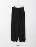 [unisex] Toguro Hem Zipper Nylon Banding Jogging Pants