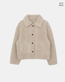 Dri Collar Fur Fluffy Jacket