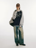 Vintage Raglan Hood Zip-Up