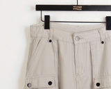 Keds Y2K Gray Pocket Cargo Cotton Pants