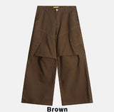 Jodi diagonal pintuck cargo pants