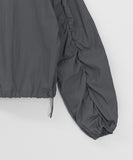 Pohoni shirring string wind jumper