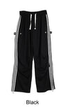 Rize side button track pants