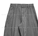 Builder Stripe Carpenter Denim Pants